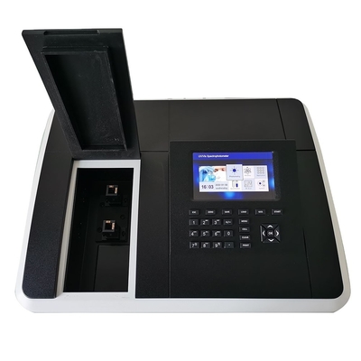 Πραγματικό φωτομέτρο διπλής ακτίνας UV Vis Spectrophotometer με 61*46*24CM Μέγεθος 190-1100nm