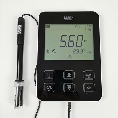 5 ιντσών LCD Touch Panel Tablet pH mV μετρητής με βαθμονόμηση 3 σημείων και υψηλή ακρίβεια