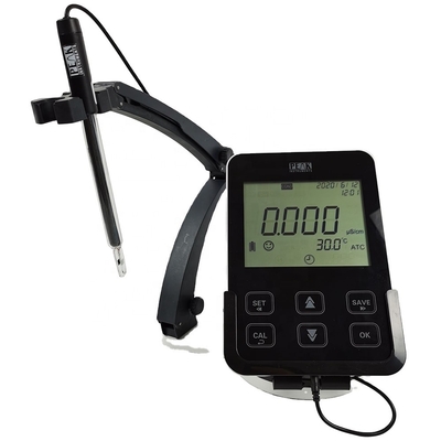 1 σημείο βαθμονόμησης ATC 1.0% FS 5 ιντσών LCD Tablet Διορθωτικότητα TDS Meter για τα αποτελέσματα