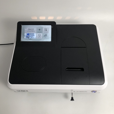 Υποστήριξη OEM 320-1100nm 4nm Single Beam Visible Spectrophotometer με οθόνη αφής