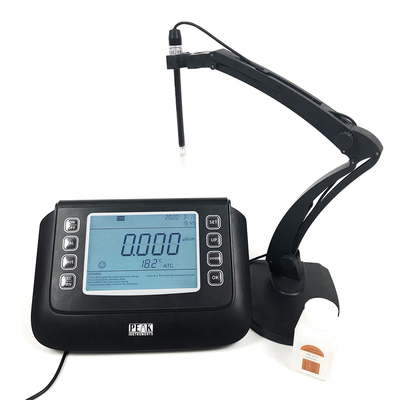 Ηλεκτρόδιο σταθερό 0,1/1/10cm-1 6,5 ιντσών LCD οθόνη Ηλεκτρική αγωγιμότητα TDS Αλατομέτρο