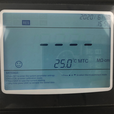 Ηλεκτρόδιο σταθερό 0,1/1/10cm-1 6,5 ιντσών LCD οθόνη Ηλεκτρική αγωγιμότητα TDS Αλατομέτρο