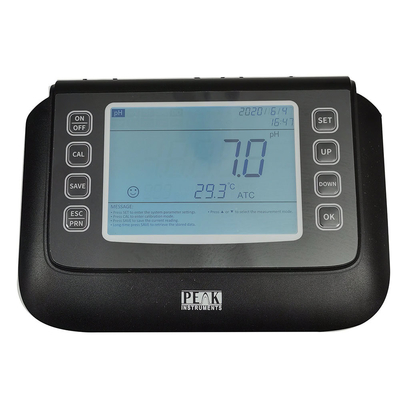 Εργαστήριο οργάνων PEAK DO Meter 0.01/0.1 mg/L DO Ανάλυση 6,5 ιντσών οθόνη LCD