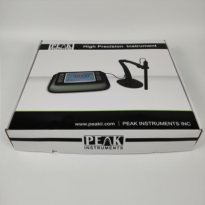Εργαστήριο οργάνων PEAK DO Meter 0.01/0.1 mg/L DO Ανάλυση 6,5 ιντσών οθόνη LCD