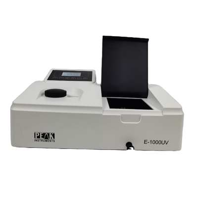 40*70mm Εναλλακτικά φωτισμένη οθόνη LCD 4nm Single Beam Vis Spectrophotometer από Peak Instruments