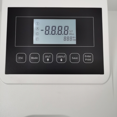 Ακριβές και φορητό UV Vis Water Spectrophotometer με σκανδαλώδες φως ≤0,15%T 360nm
