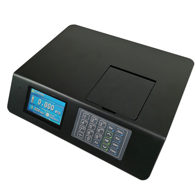 Βασικό σφάλμα ± 2%FS 4,3 ιντσών Χρωματικό LCD Μετρητή θολού με LED πηγή φωτός