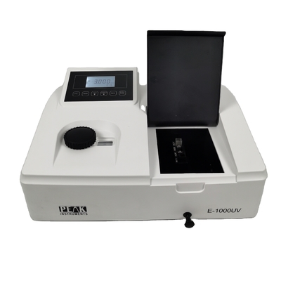 320-1020nm εύρος μήκους κύματος UV ορατό φασματοφωτομετρικό για ακριβείς μετρήσεις