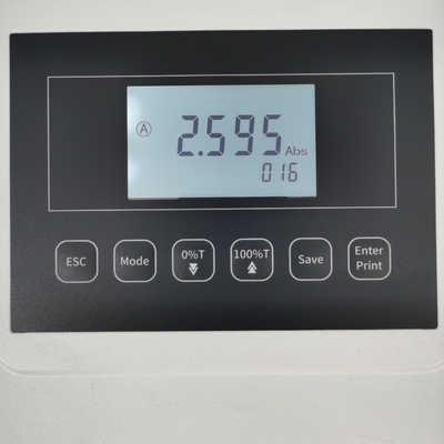 6.5KG Ελαφρύ φορητό UV ορατό φασματοφωτομετρικό για ακριβείς εργαστηριακές δοκιμές