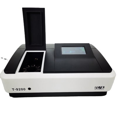 190-1100nm UV/Vis Φασματοφωτομετρητής με οθόνη αφής και εύρος ζώνης φασματικού εύρους 2nm