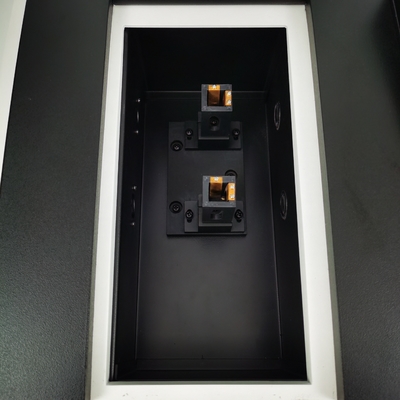 Διαστροφικό φως 360nm LCD χρωματική οθόνη αφής 2nm διπλή ακτίνα UV-Vis φασματοφωτογράφος εστιακό μήκος μηδενικό