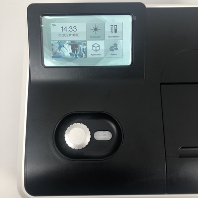 4nm Bandwidth UV Visible Spectrophotometer με οθόνη αφής και σταθερότητα 0,002A 500nm